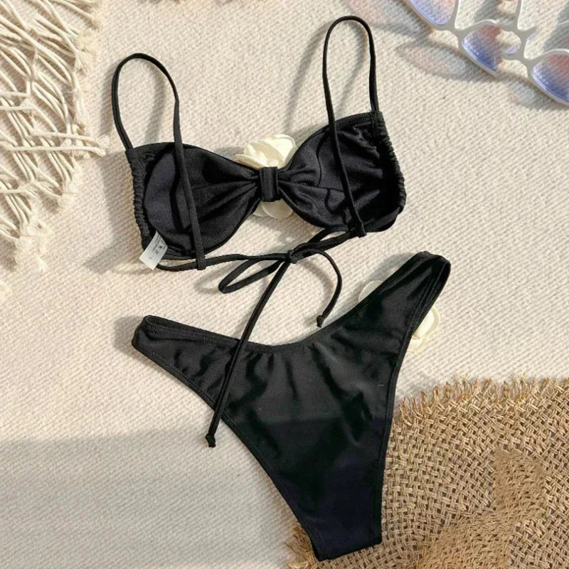 Tania™ | Blomster Bikini Sæt