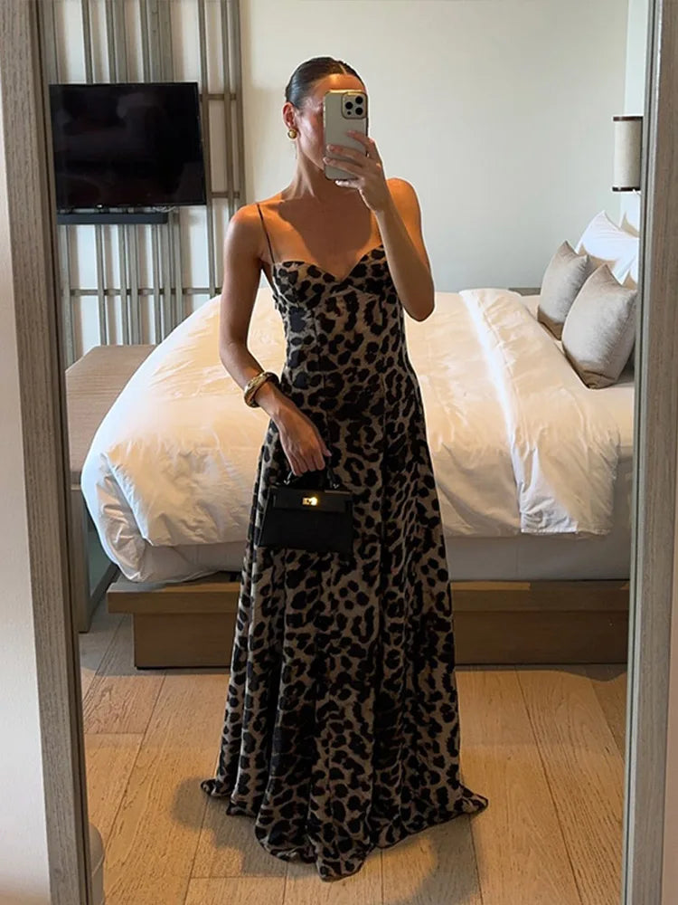 Loisa | Leopard Maxi Kjole