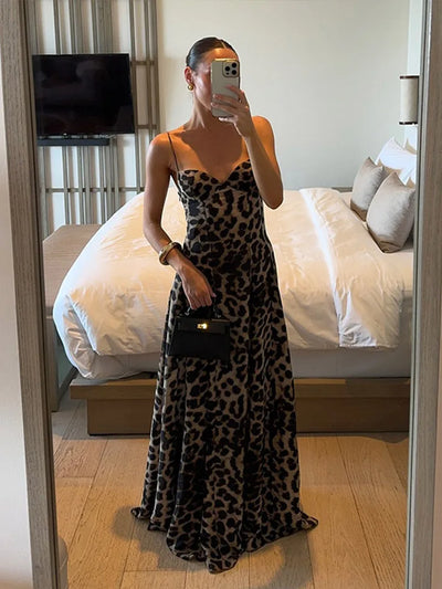Loisa | Leopard Maxi Kjole